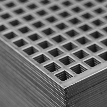 Cr perforated steel plate/strip DC01 square perforation
