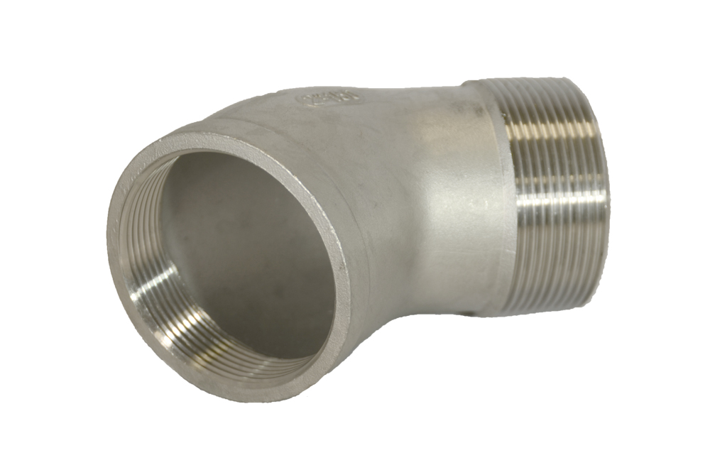 1.4408 elbow 45 degrees female/male