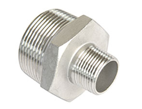 Stainless steel 316 reducing nipple BSP