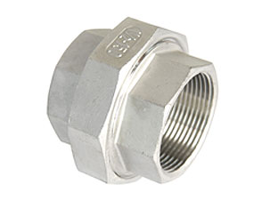 Stainless steel type 316 union F/F conical BSP