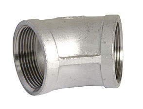 Stainless steel 316 elbow 45 degres BSP