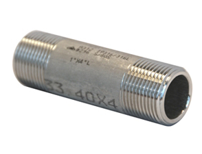 316L Barrel nipple NPT 3000#