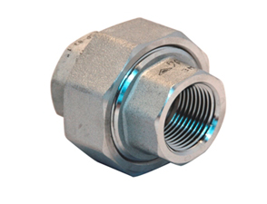 316L 3-piece union NPT 3000# female/female