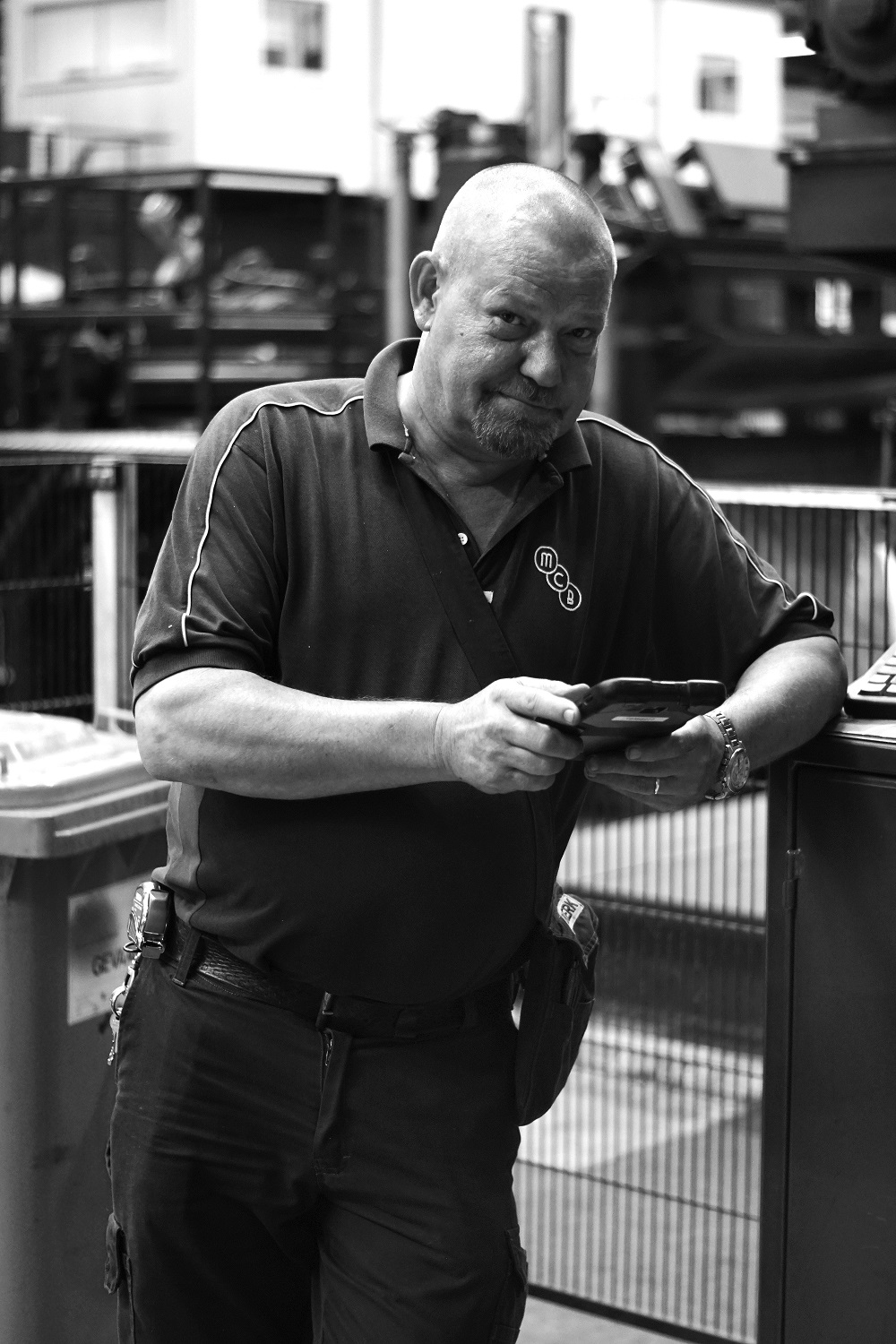 Automatisering op de werkvloer: Teamleiders aan de tablet