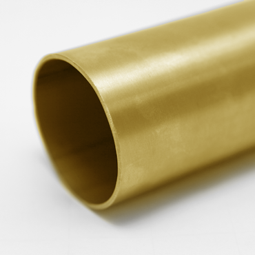 Brass round tube CuZn37/R440 hard